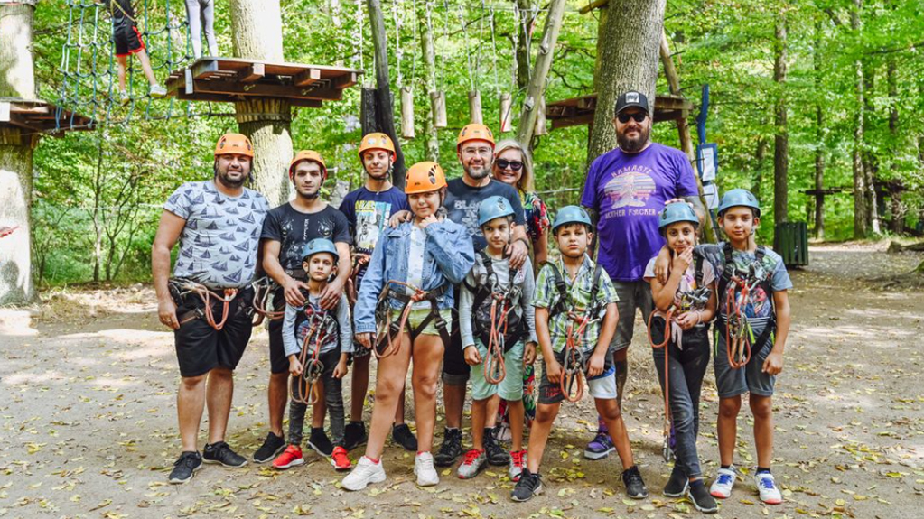 Élménydús tábor menekült gyermekeknek Sopronban